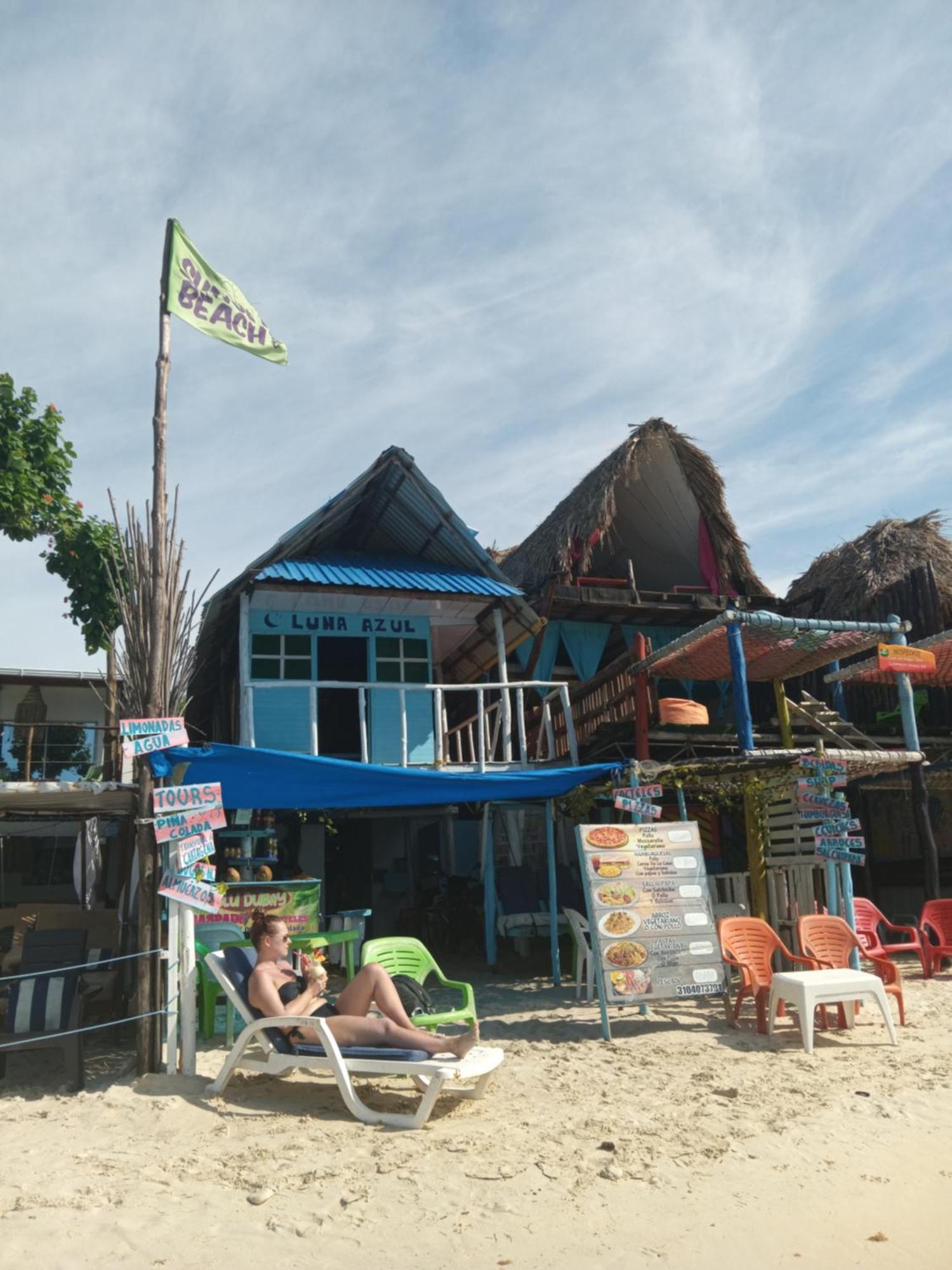 Cabana Luna Azul ปลายาบลังกา ภายนอก รูปภาพ
